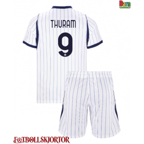 Inter Milan Marcus Thuram #9 Borta Kläder Barn 2026-27 Kortärmad (+ Korta byxor)
